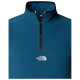 The North Face Ανδρική μακρυμάνικη μπλούζα Glacier 1/4 Zip Embroidered Logo Fleece